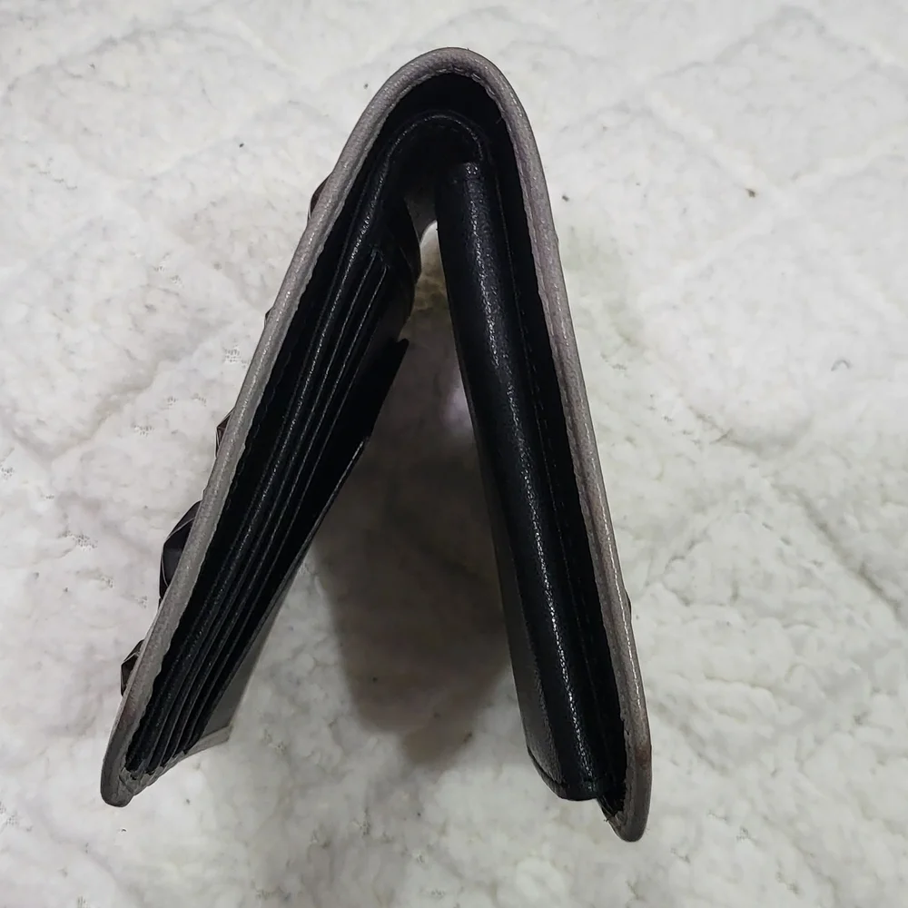 Jimmy Choo Albany wallet with mixed stars..Authentic